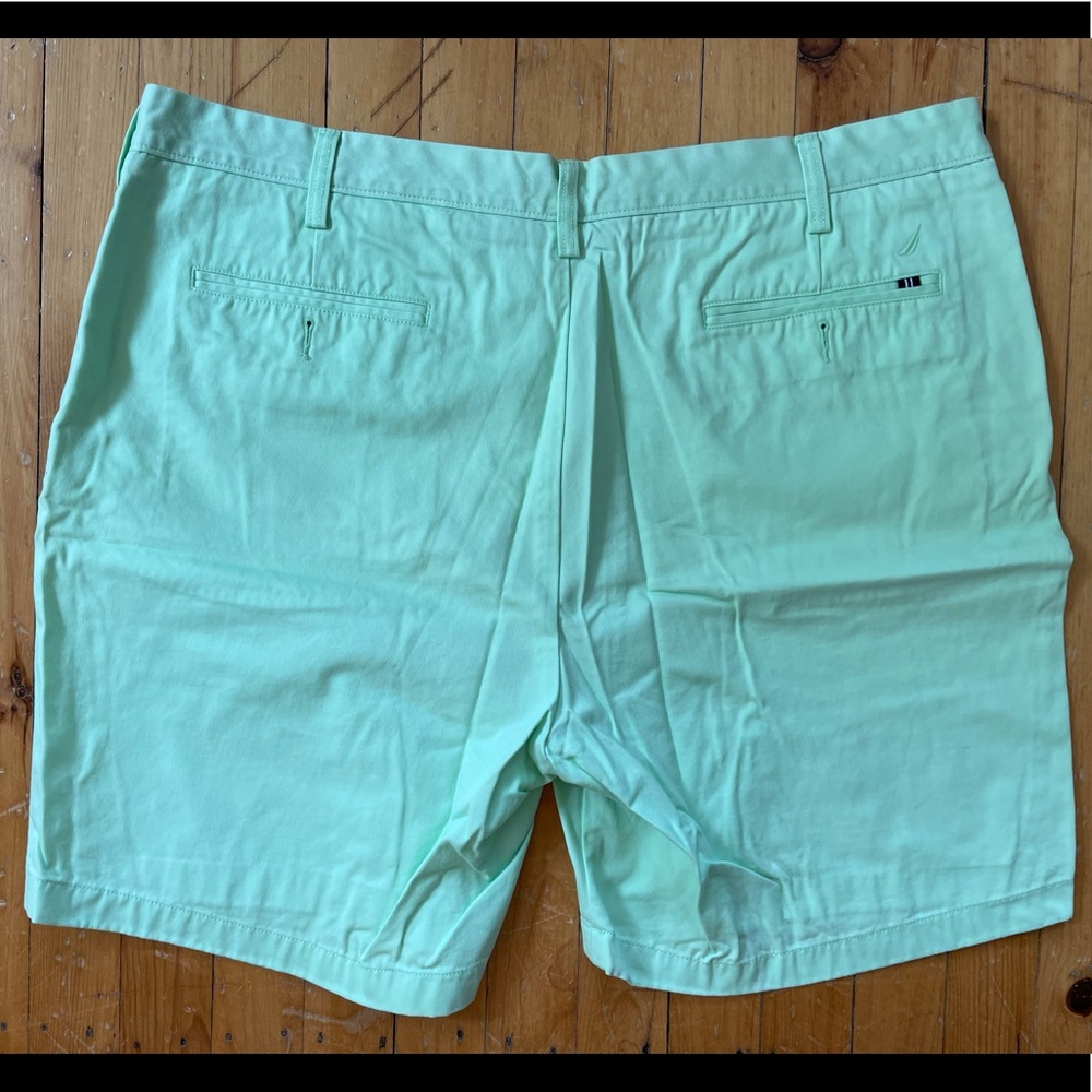 Nautica lime green deck shorts - Picture 2 of 3